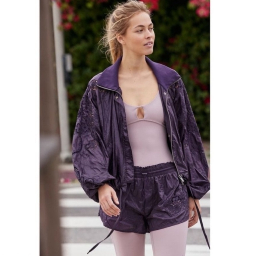 NEW! BUNDLE Free People Movement Elevation Jacket & Shorts